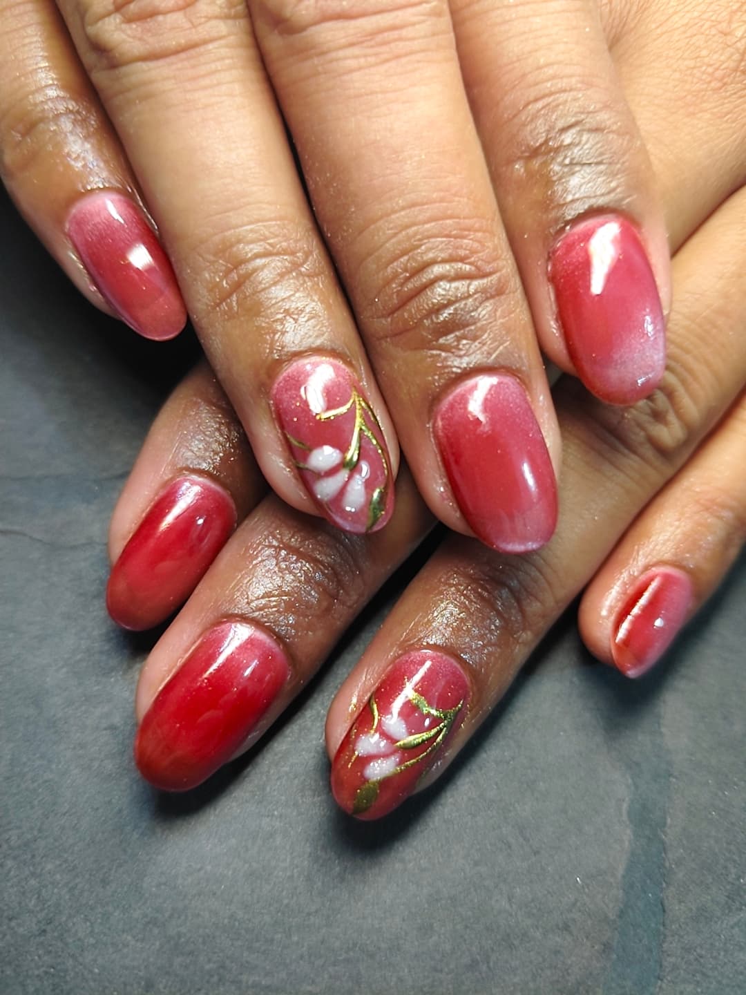 Gel polish on Natural Nails
